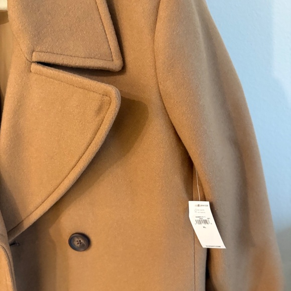Tan/Camel Peacoat (Brand New) - Picture 3 of 6